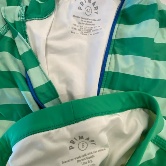 Primary swimsuit and swim shorts set - Picture 2 of 2